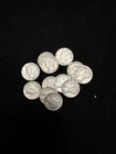 mercury dimes lot of 12