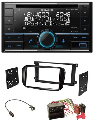 Kenwood CD 2DIN DAB USB MP3 Bluetooth Autoradio für Ford C-Max Focus Galaxy ab 2 - Bild 1 von 4