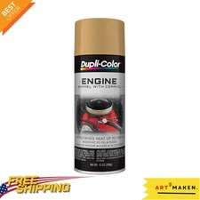 High-Temperature Engine Enamel with Ceramic - Durable Cummins Beige - 12 oz
