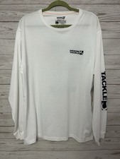 Chemise De Pêche Homme Hook & Tackle PierPoint – Blanche, Ventilée, UPF50+, Séchage Rapide – Taille XL