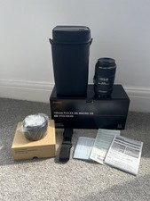 Sigma lens Canon fit 105mm F2.8 EX DG MACRO OS DSLR Digital Camera Lens! Boxed! 