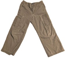 Polo Jeans Company Women's Cropped Cargo Pants - Olive - Size 8