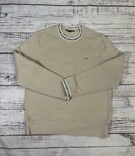 Michael Kors Logo-Trim Cotton-Blend Sweatshirt Beige Men s Size L