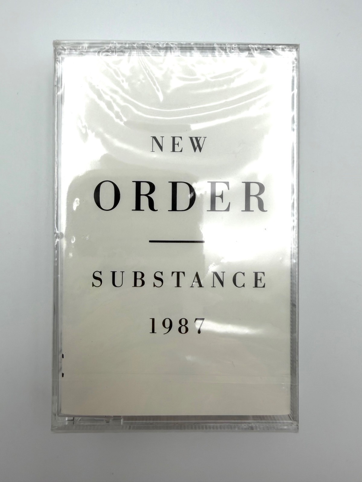 Factory Sealed NEW ORDER Substance 1987 Cassette Tape C206826