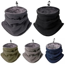 Motorcycle Fleece Balaclava Windproof Neck Warmer Hood for Cycling and Skiing