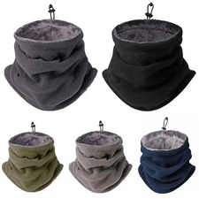 Motorcycle Fleece Balaclava Windproof Neck Warmer Hood for Cycling and Skiing