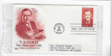 1986-FIRST DAY COVER-#2239-T. S. ELIOT