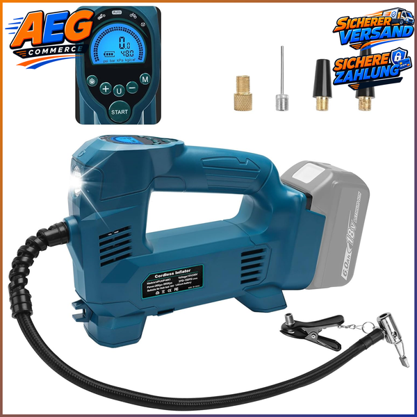 Akku Kompressor 18V Bis 10,34 Bar Kompatibel Mit Makita Akku Werkzeug-image