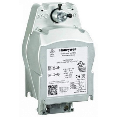 HONEYWELL MS4109F1010 Actuator, Damper, 80 in-lb, 120V AC 34GR12