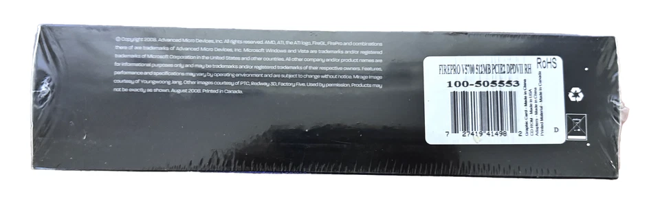 AMD/ATI FirePro V5700 PCIe 512MB Workstation Graphics Accelerator Card (Sealed) - Image 4 of 4