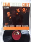 Stan Getz & Chet Baker-Stan Meets Chet LP 1958 Mega Rare Original UK Pressing