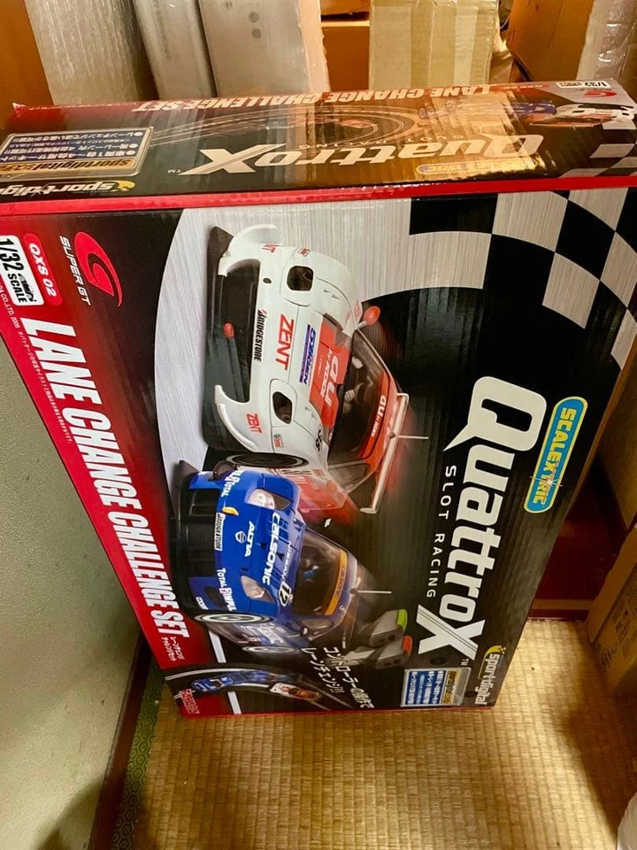 Takara QuattroX Lane Change Set Digital 1/32 Slot Car Set and more #PG264N - Image 3 of 4
