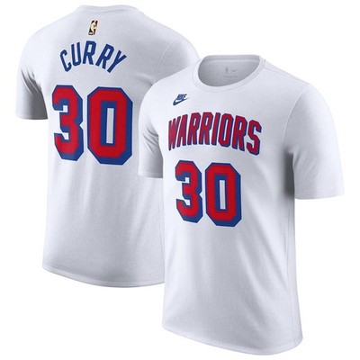 Nike Stephen Curry Golden State Warriors Classic Ed. Name & Number T-Shirt M NWT