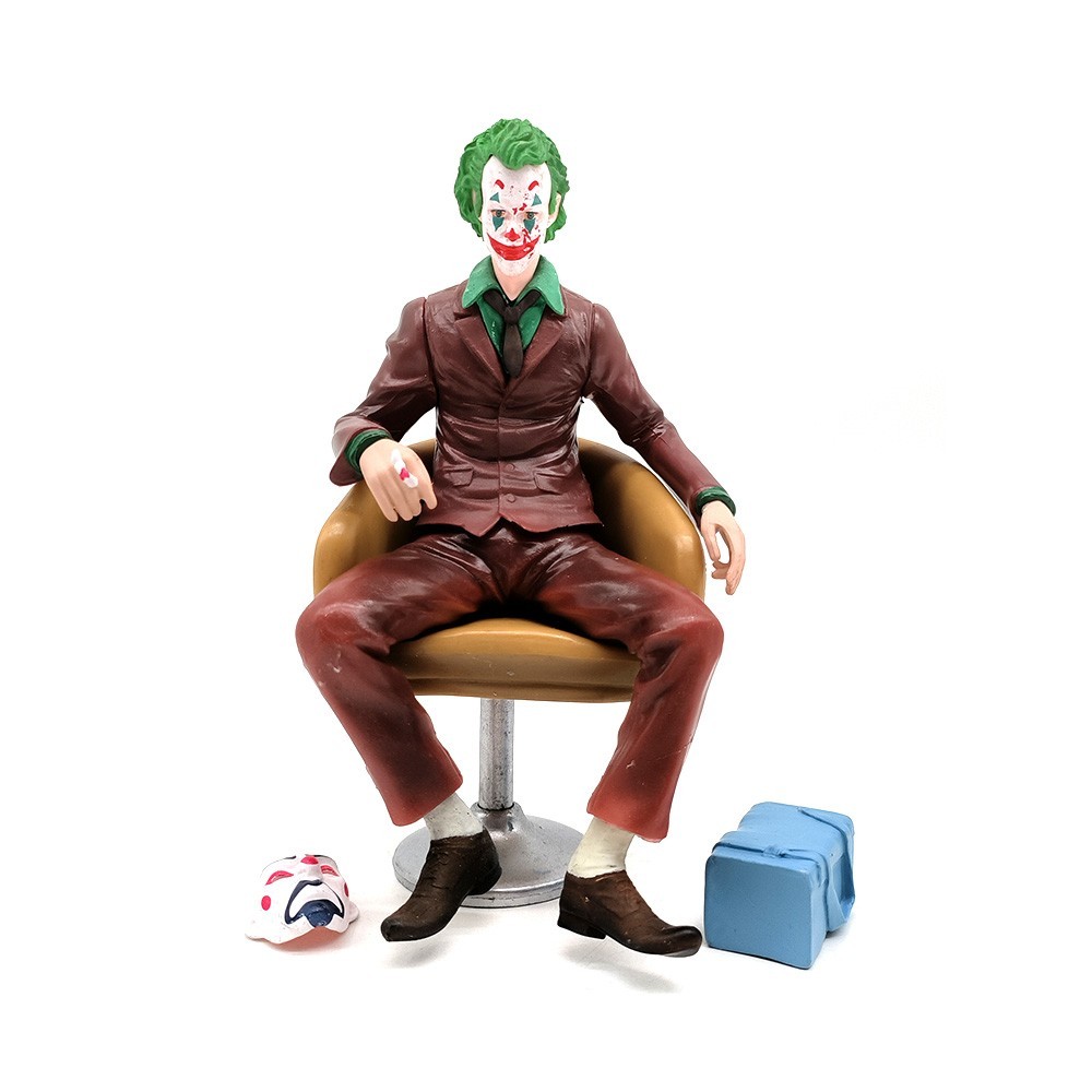 DC Comics Joker Chair Joaquin Phoenix Figure 6.3in Statue