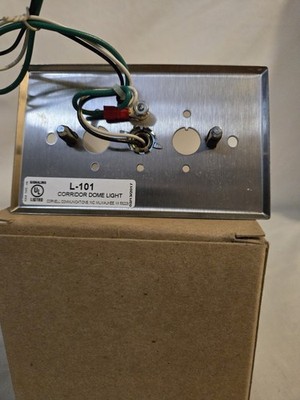 Cornell L-101 Corridor Dome Light, Single Gang, New In Box