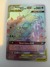 Pheromosa & Buzzwole GX 215/214 Rainbow Rare Unbroken Bonds - Pokemon TCG on eBay