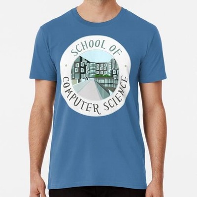 Carnegie Mellon School Of Computer Science Scs Illustration S-5XL USA T-Shirt