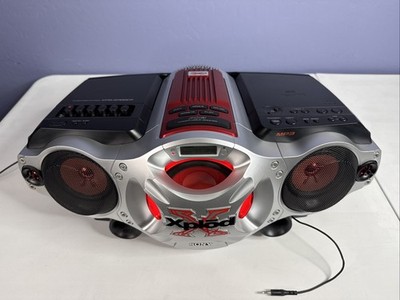Sony Xplod CFD-G700CP CD Radio Tape mp3 & Cassette Boombox Vintage