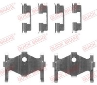 ZubehöRkit, Scheibenbremsbelag Quick Brake 109-1710 FüR Nissan Hyundai KIA