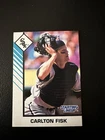 1993 Kenner Starting Lineup Cards Extended Series Carlton Fisk Road White Sox