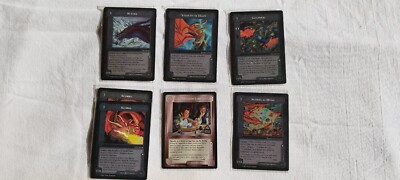Lot of 7 Meccg The Dragons middle earth satm metd scatha scorba cards