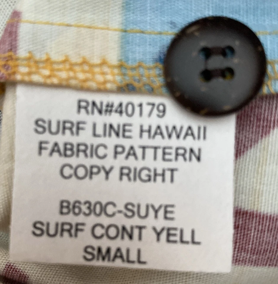 Jams World Lil People Boys Sz S Surf Line “Surf Contest” Yellow Shirt Cotton $62 - Image 3 of 4