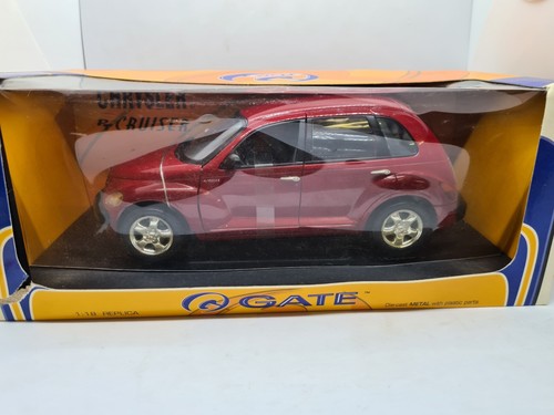 Gate 1:18 Scale Diecast #01092 2001 Chrysler PT Cruiser Red New In Box Vintage - Picture 2 of 9