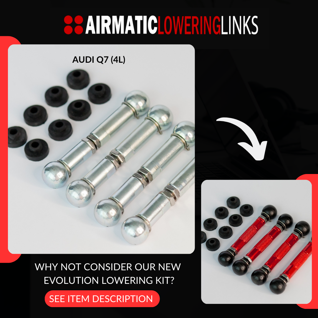 Audi Q7 4L Lowering Links Premium Fully Adjustable Links Module