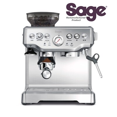 Sage Barista Express Edelstahl SES875BSS Espresso Leichte Gebrauchsspuren