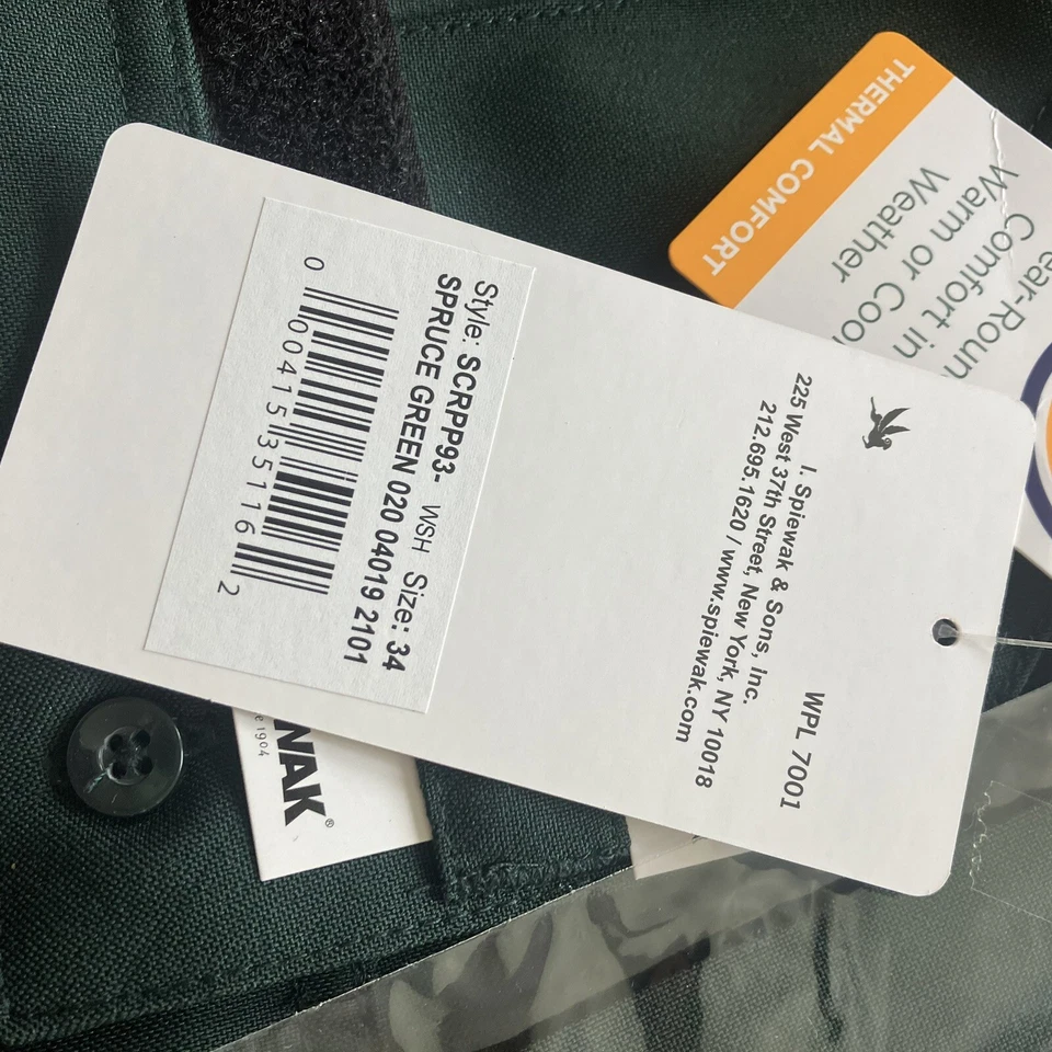 Spiewak SCRPP93 Professional Poly Men's Vest Carrier Uniform 2 Chest Pockets - Image 4 of 4