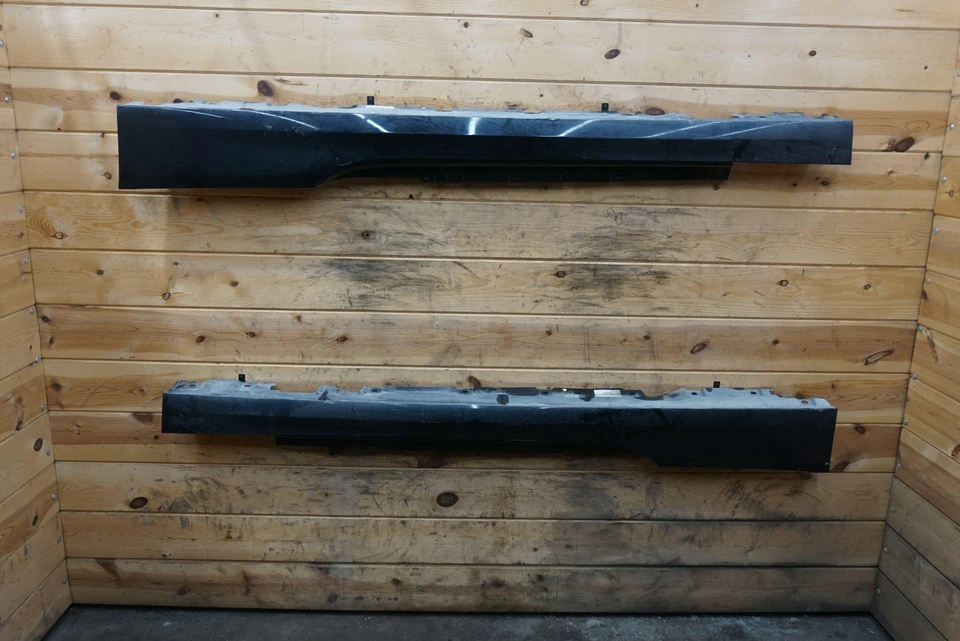 Juego Panel Moldura Balancín Izquierdo y Derecho Negro 51777265201 Bmw 640i 650i 12-18 Foto 2 de 4