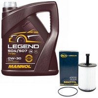 MotoröL Set 0W-30 5 Liter + ÖLfilter SH 4771 L FüR Audi A2 A4 Seat Skoda VW Bora