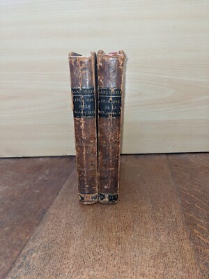 altes Buch - Von der Metterie - Prinzipien der Naturphilosophie 2/2-1787 - E.O.