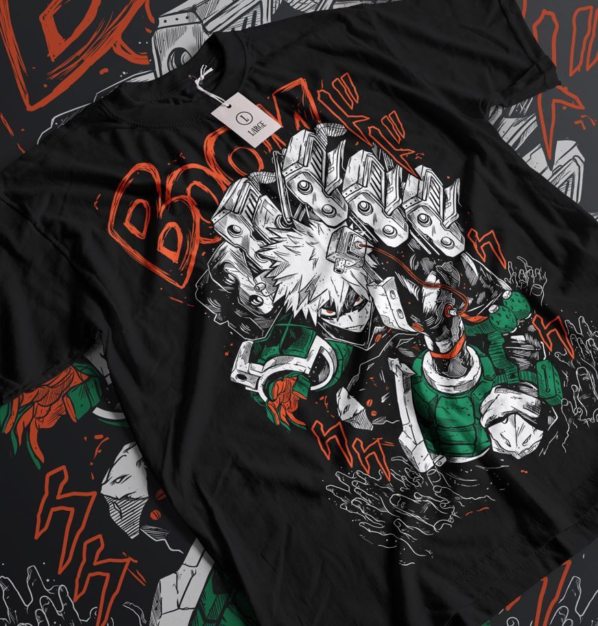 Bakugo Katsuki,My Hero,Boku No Hero Bakugou,Kacchan, Anime,Unisex