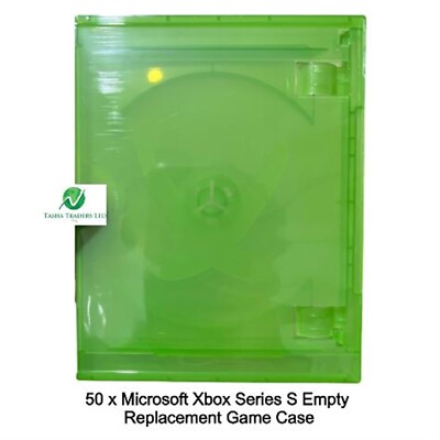 Microsoft Xbox Series S volle Höhe Hülle Ersatz Original-Zubehör-Hersteller leere Spielhülle x 50