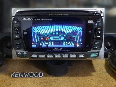 KENWOOD DPX-440 2DIN Cassette/CD Car Audio Refurbished JP | eBay