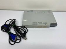 Casio Data Projector XJ-S46 w/ Cables For Parts or Repair