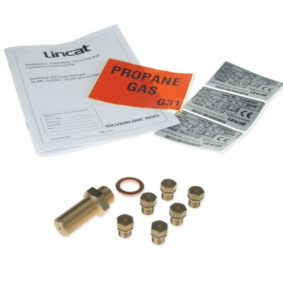 LINCAT CKP65 LPG Propan Umbausatz Für SLR9 Kochfeld & Ofen – Komplettset Für Gasumstellung Propan Set Für SLR9 LINCAT CKP65 LPG Propan Umbausatz Für SLR9 Kochfeld & Ofen – Komplettset Für Gasumstellung Propan Set Für SLR9