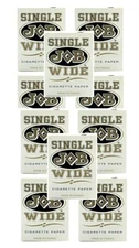 10x Job Rolling Papers Single Wide 1.0 Original 32 Lvs/Pk *10 Packs* USA SHPD*