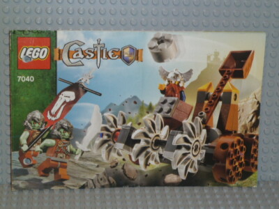 LEGO  Castle Bauanleitung 7040 Zwergenmine gelocht instruction B4462