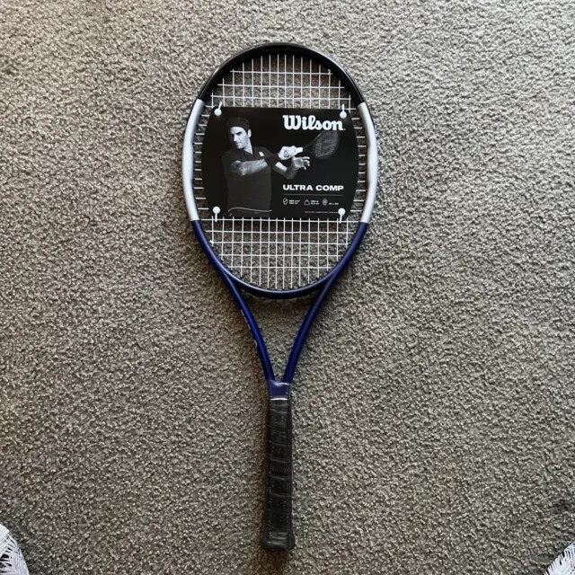 NEW Wilson Ultra Comp Roger Federer Tennis Racquet Size 3 (4 3/8) Pre
