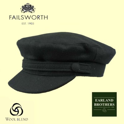 Failsworth Black Wool Breton Mariner 