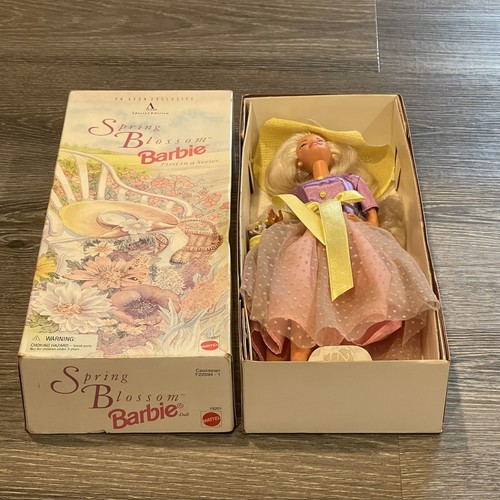 Spring Blossom Barbie Doll Avon Special Edition #15201 New NRFB 1995 Mattel New - Picture 7 of 12