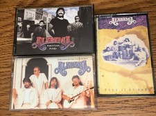 3 ALABAMA Cassette Tapes Lot Of 3
