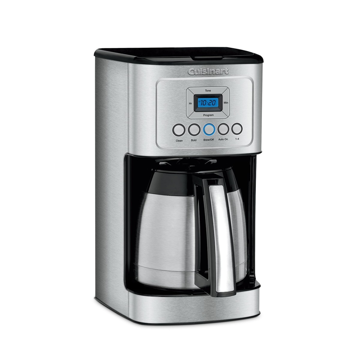 Cuisinart 12カップ ステンレス製 プログラマブル コーヒーメーカー Cuisinart 12 Cup Programmable Coffee Maker Thermal Carafe