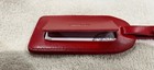 TWO Viking Cruise Luggage Tags Red Leather Authentic NEW w/TWO Viking Stickers! — photo 9