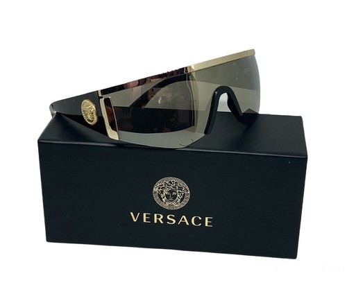 Versace Occhiali Da Sole Maschera Medusa Tartarugati Oro Uomo Sunglasses |  eBay