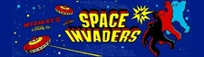 Space Invaders Arcade Marquee/Sign (Arcade1Up 17.75" x 5")