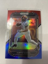 2022 Prizm Red White Blue #295 Curtis Samuel 