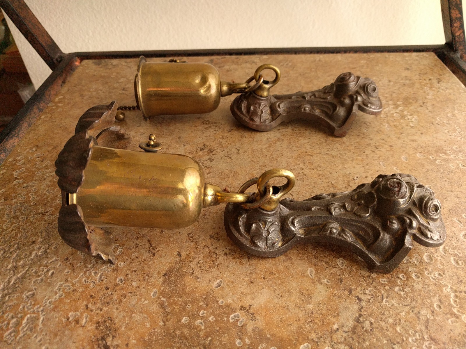 Vintage Lamp Parts Brass Pull Chain Lamp Socket eBay